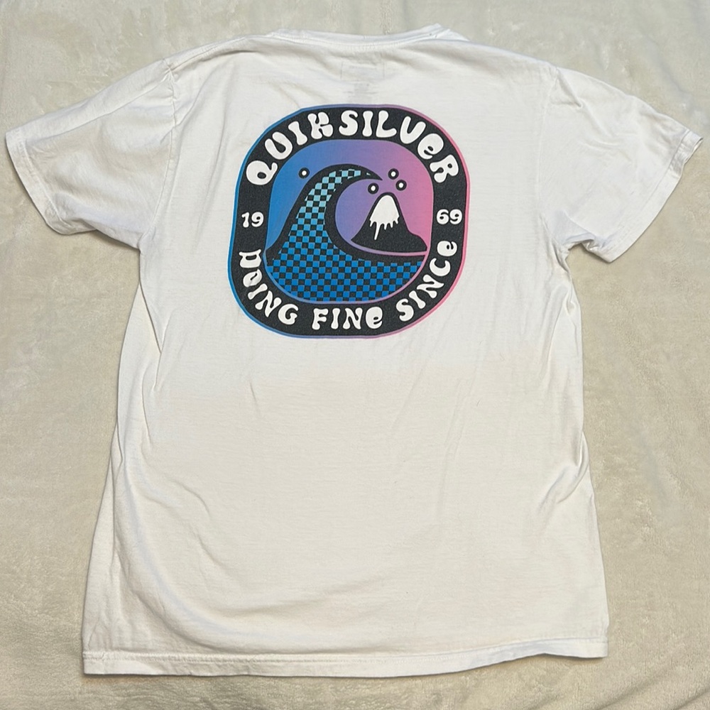 Quicksilver White TShirt